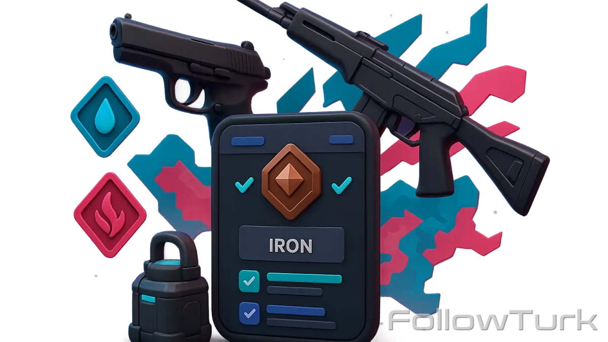 Acheter un valorant iron account : checklist sûre en 2026 - FollowTurk Blog
