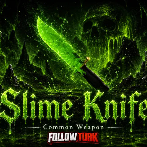 Slime Knife - MM2 - FollowTurk