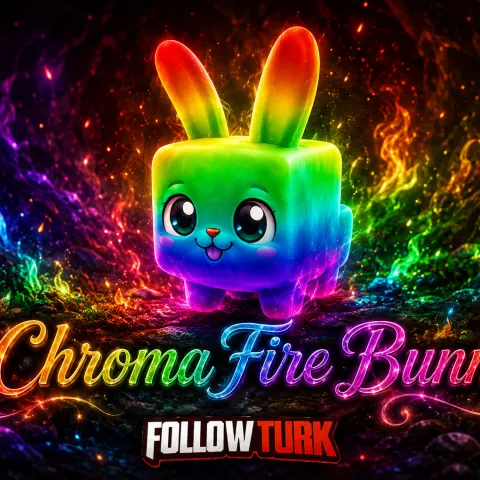 Chroma Fire Bunny - MM2 - FollowTurk