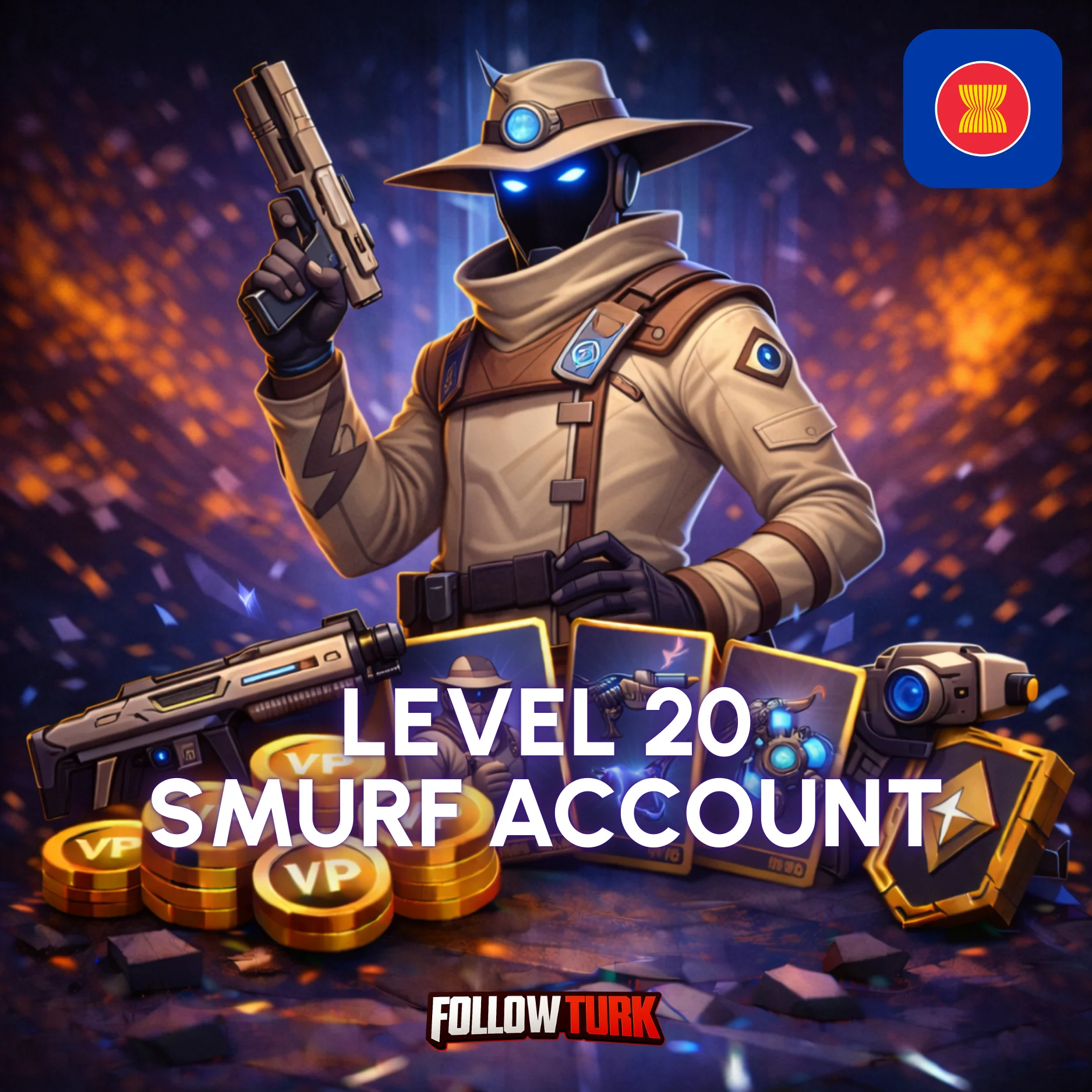 Compte Smurf Valorant Amérique latine (LA) - FollowTurk