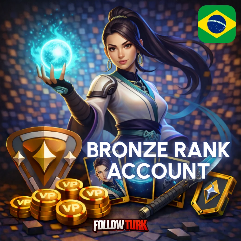 Brésil - Compte Valorant Bronze (BR) - FollowTurk