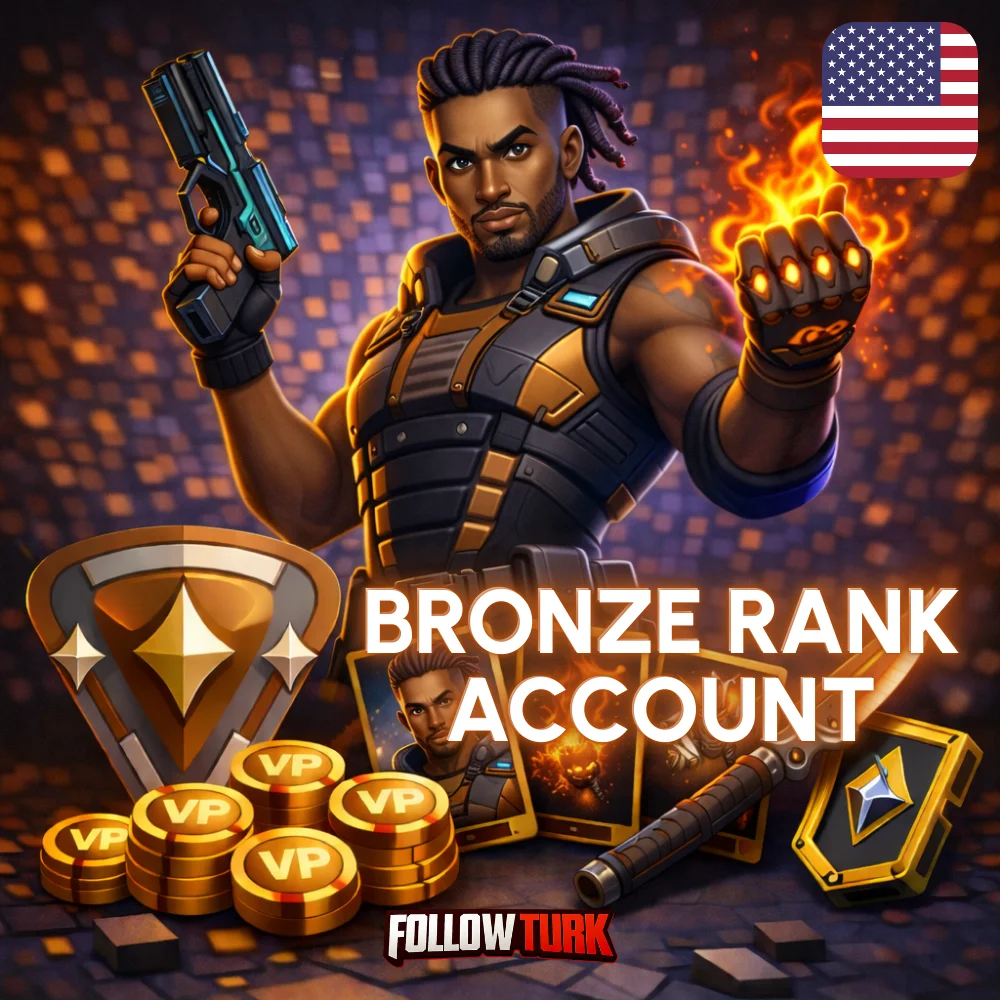Amérique du Nord - Compte Valorant Bronze (NA) - FollowTurk