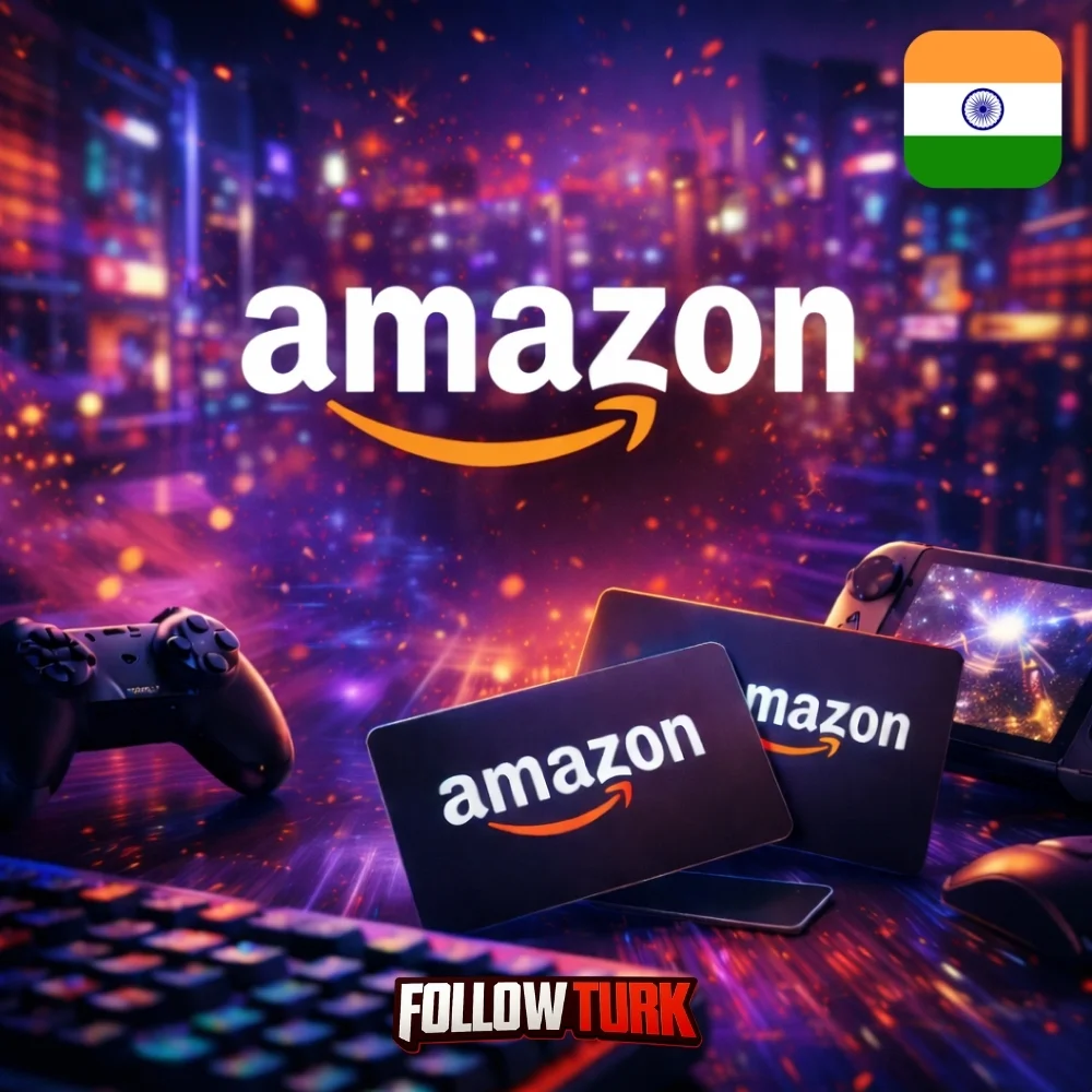 Amazon Inde - Carte cadeau INR - FollowTurk