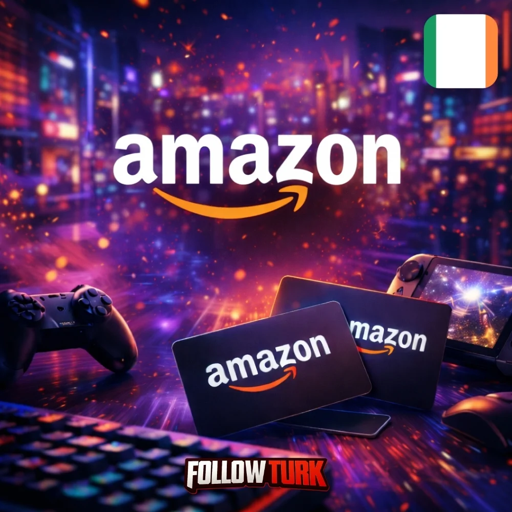 Carte cadeau Amazon Irlande - EUR - FollowTurk