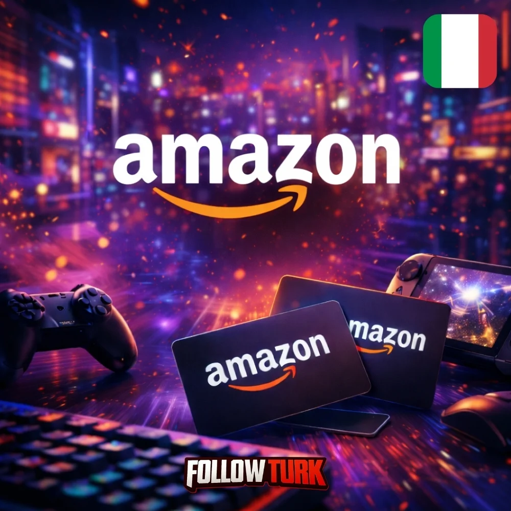 Carte cadeau Amazon Italie en EUR - FollowTurk