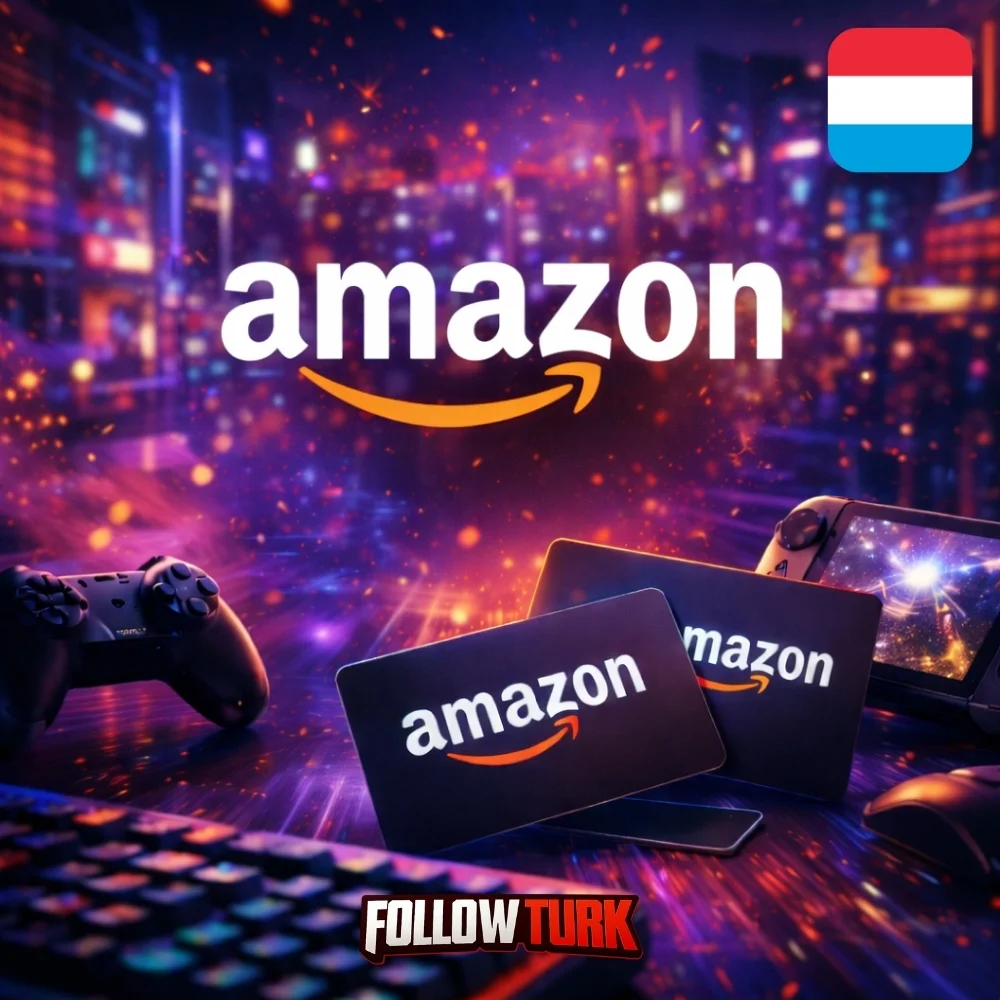 Carte cadeau Amazon Luxembourg en EUR - FollowTurk