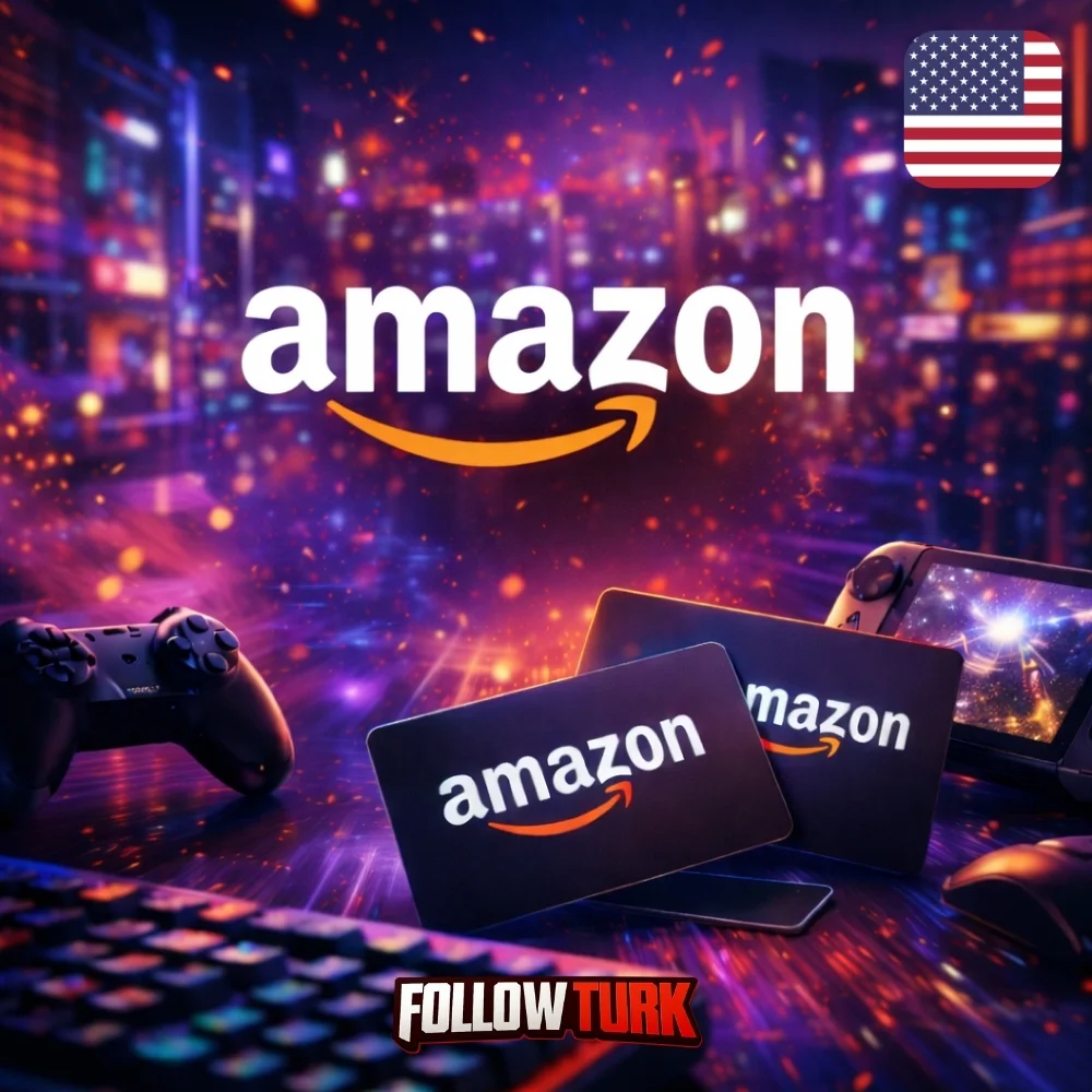 Amazon USA - Carte cadeau USD - FollowTurk