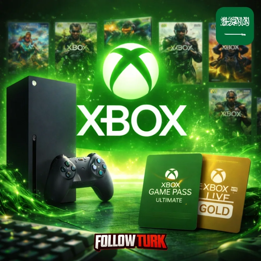 Carte cadeau Xbox Arabie Saoudite (SAR) - FollowTurk