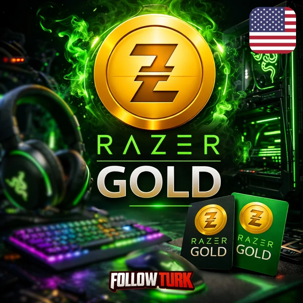 Razer Gold USA - USD - FollowTurk