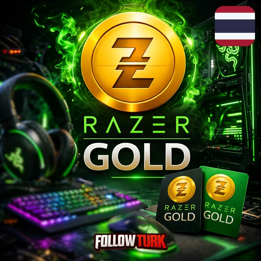 Carte cadeau Razer Gold Thaïlande (THB) - FollowTurk