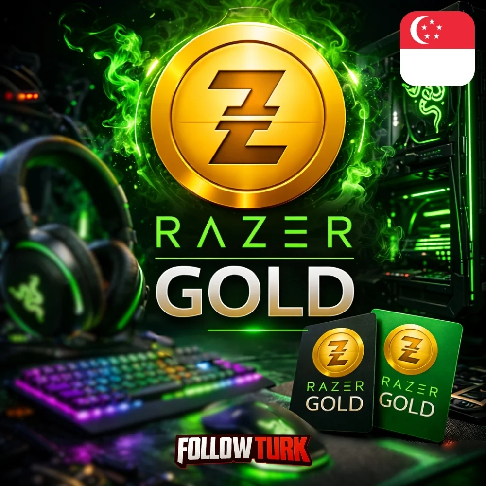 Razer Gold Singapour - SGD - FollowTurk