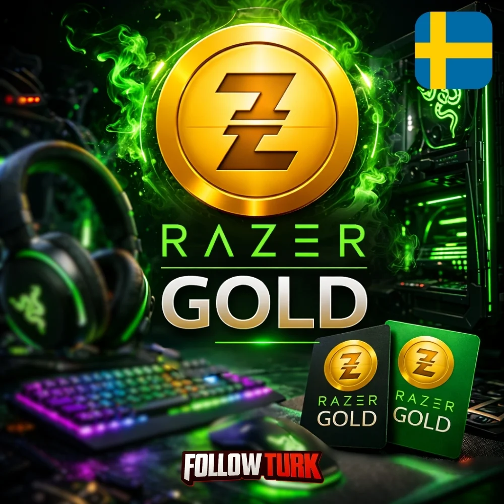 Razer Gold Suède - SEK - FollowTurk