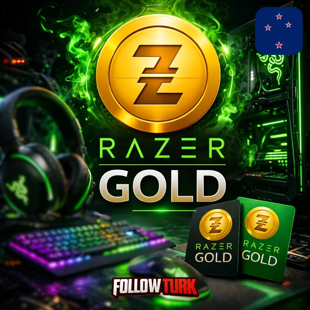 Razer Gold Nouvelle-Zélande - NZD - FollowTurk