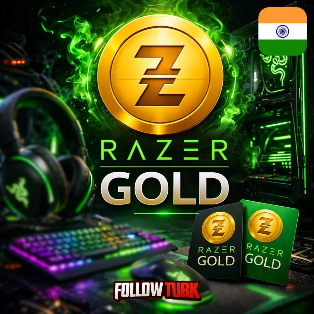 Razer Gold Inde - INR - FollowTurk