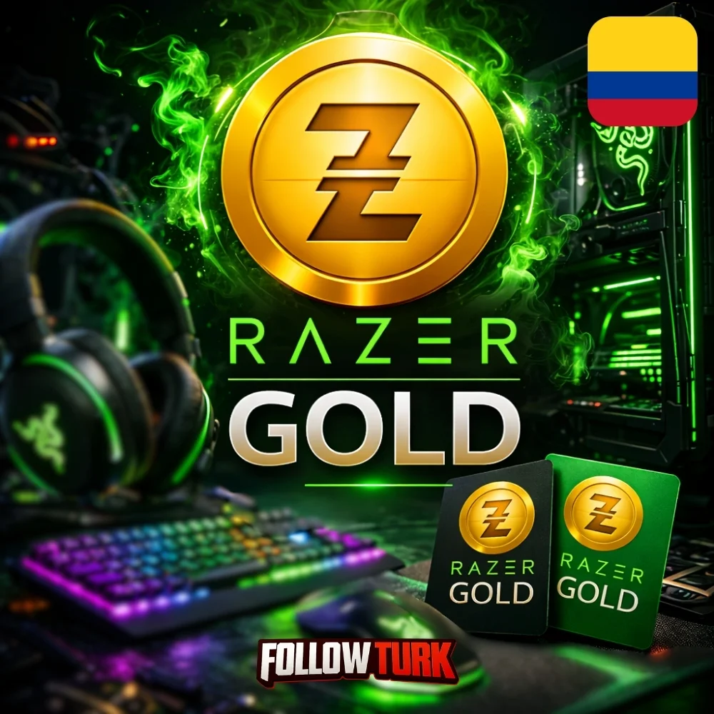 Razer Gold Colombie - COP - FollowTurk