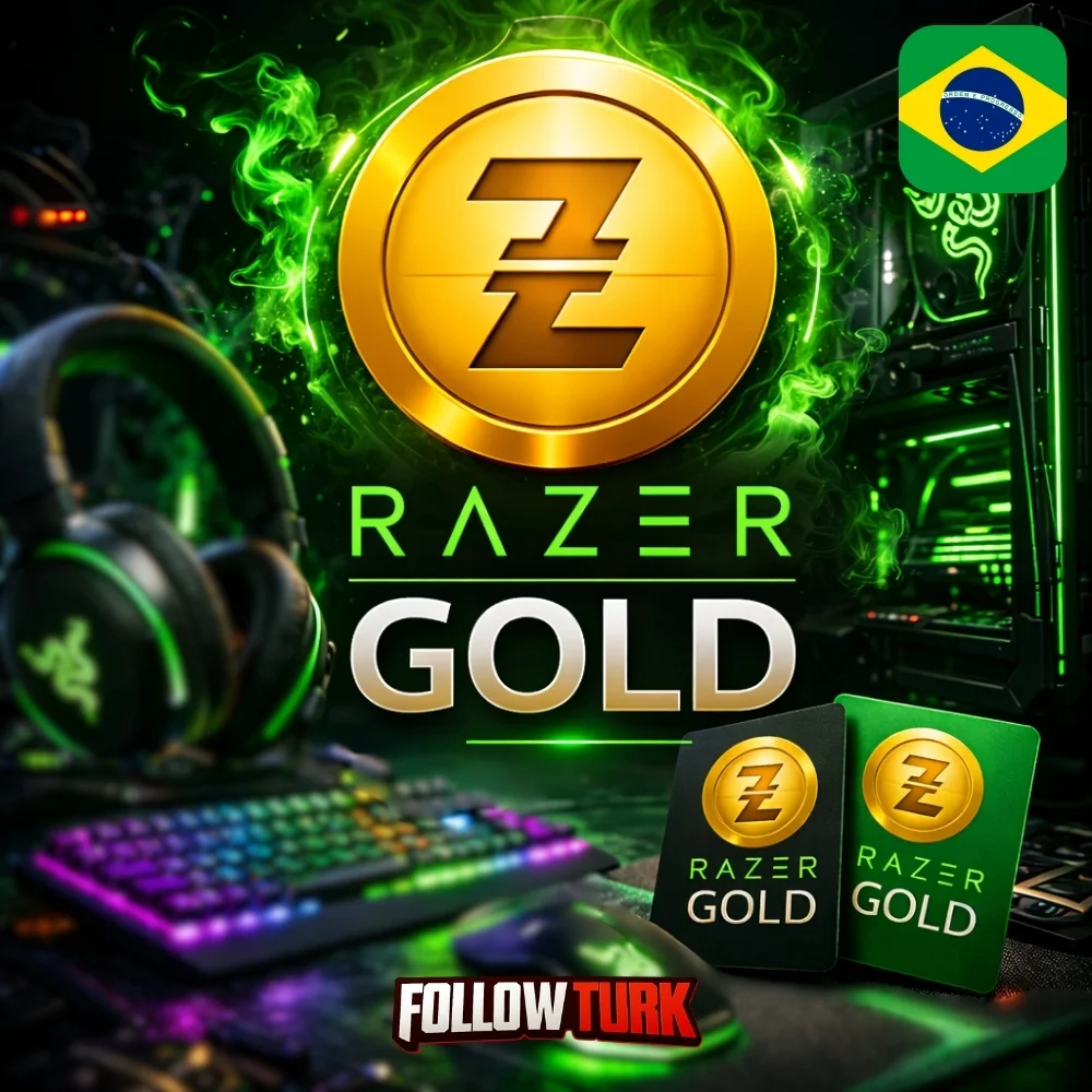 Razer Gold Brésil - AUD - FollowTurk