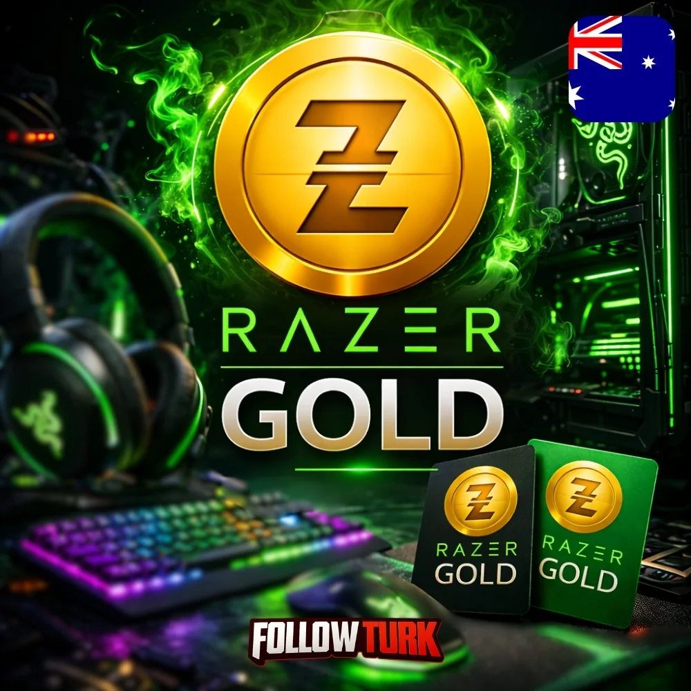 Razer Gold Australie - AUD - FollowTurk