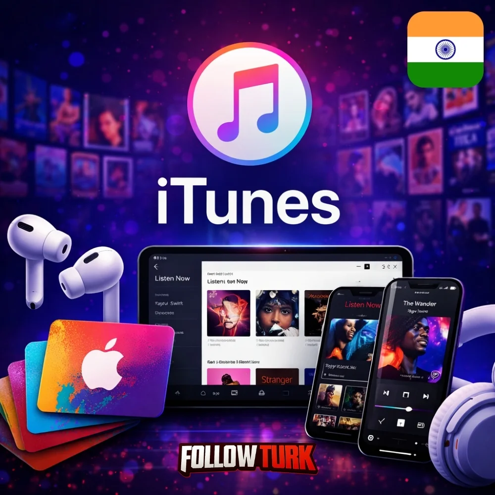 iTunes Inde - INR - FollowTurk