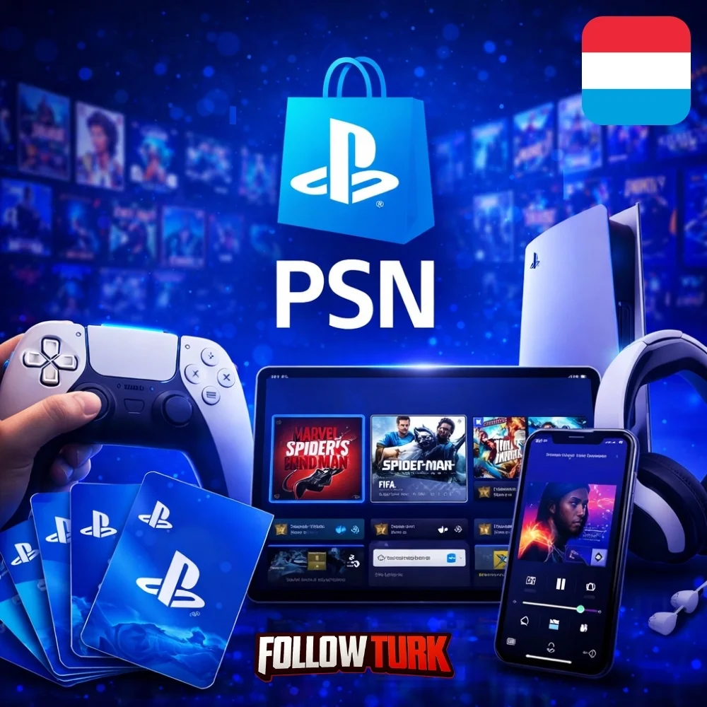 Carte cadeau PlayStation Luxembourg (PSN) - FollowTurk