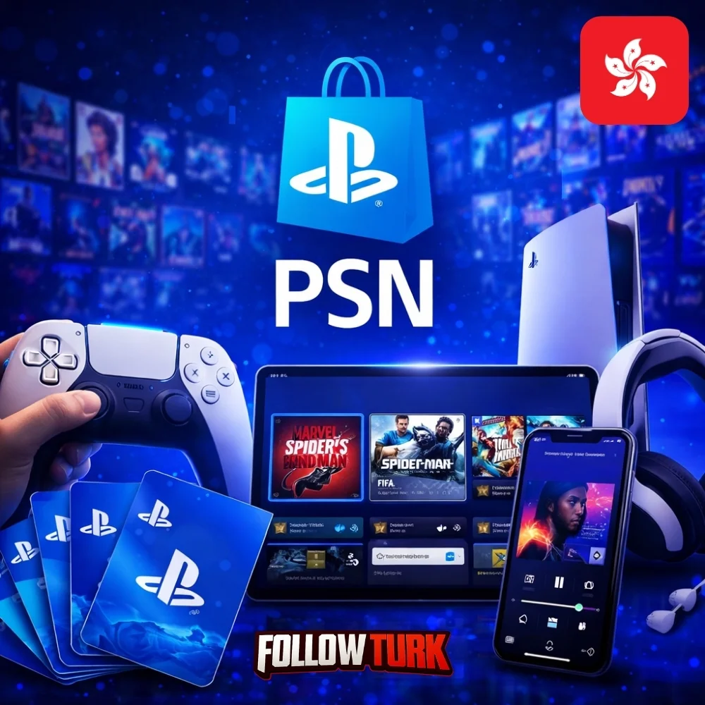 Carte cadeau PlayStation Hong Kong (PSN) - FollowTurk