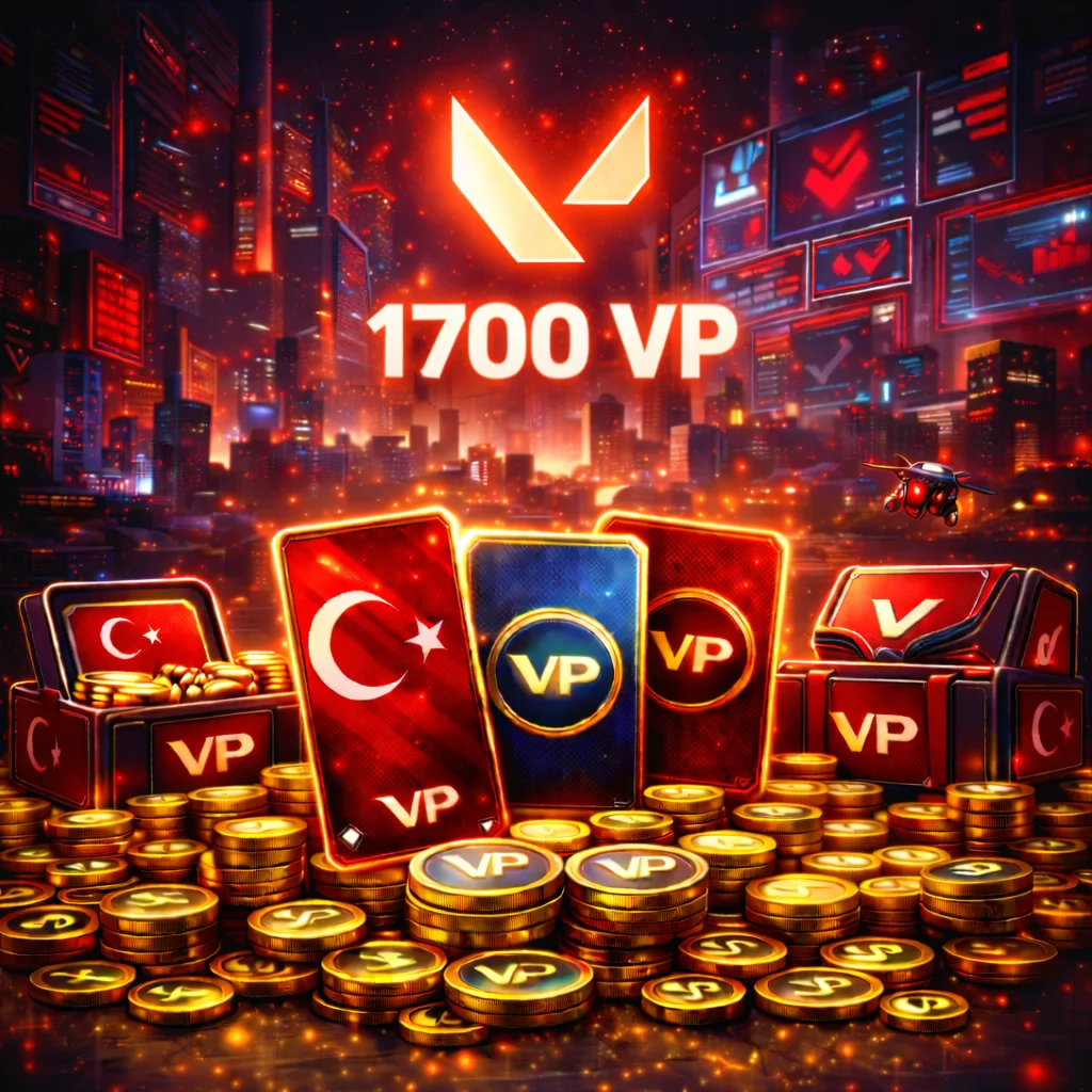 Valorant Points Turquie 1700 VP - FollowTurk