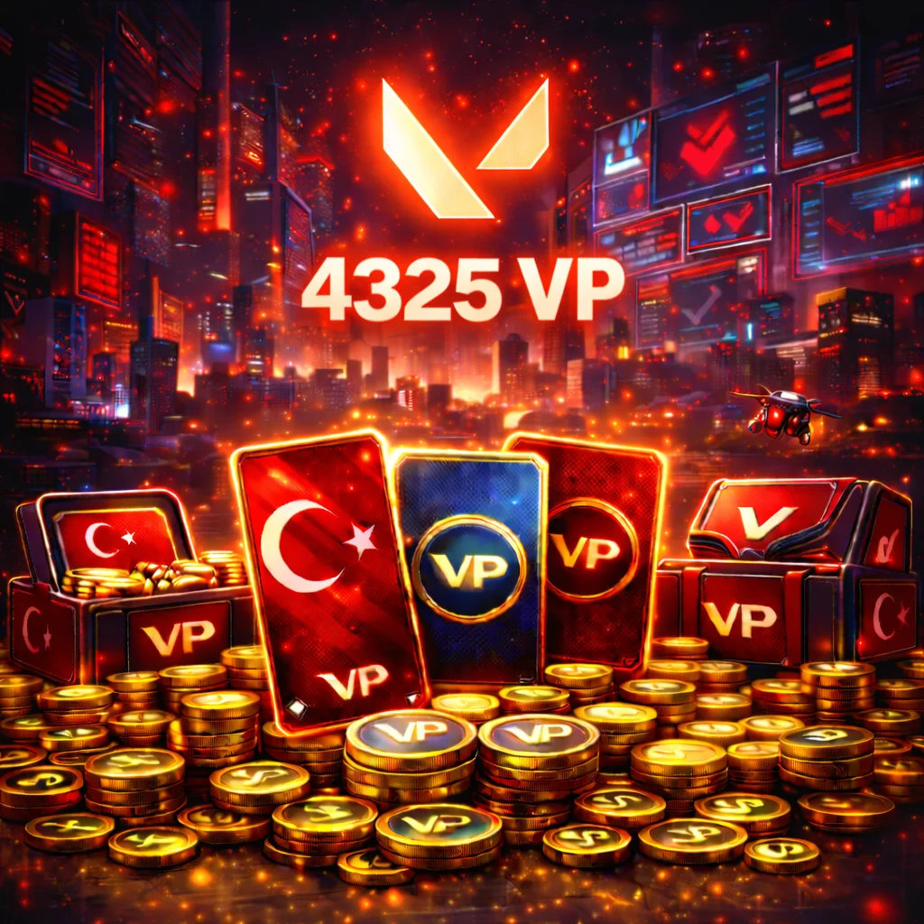 4325 VP Turquie (Valorant Points TR) - FollowTurk