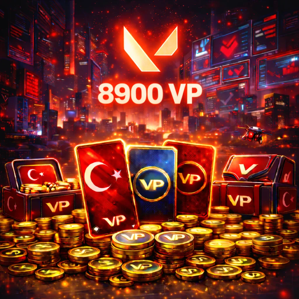 Valorant Points Turquie 8900 VP - FollowTurk