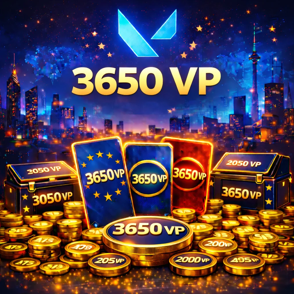 Valorant Europe 3650 VP - FollowTurk