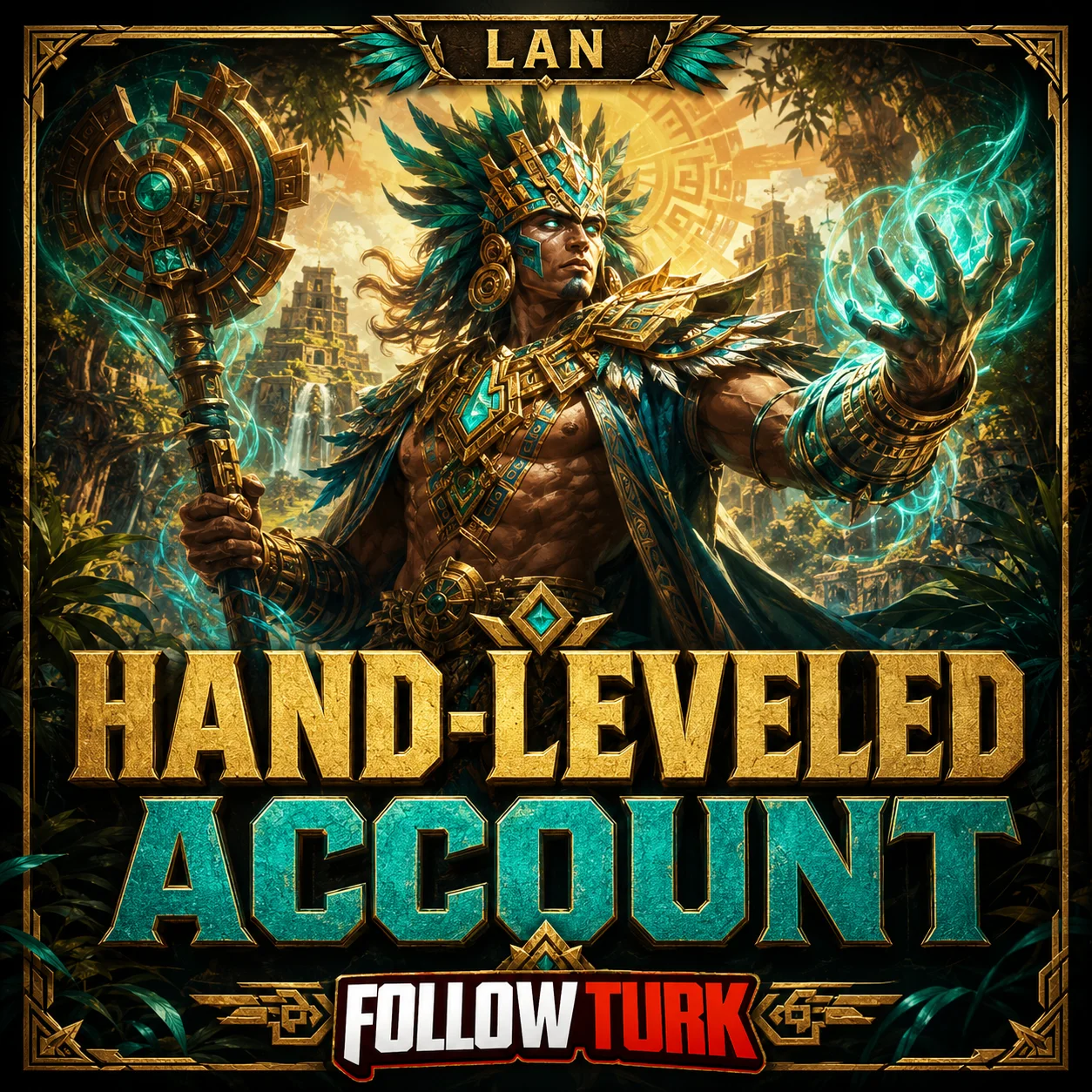 Compte Legend LAN monté à la main - FollowTurk