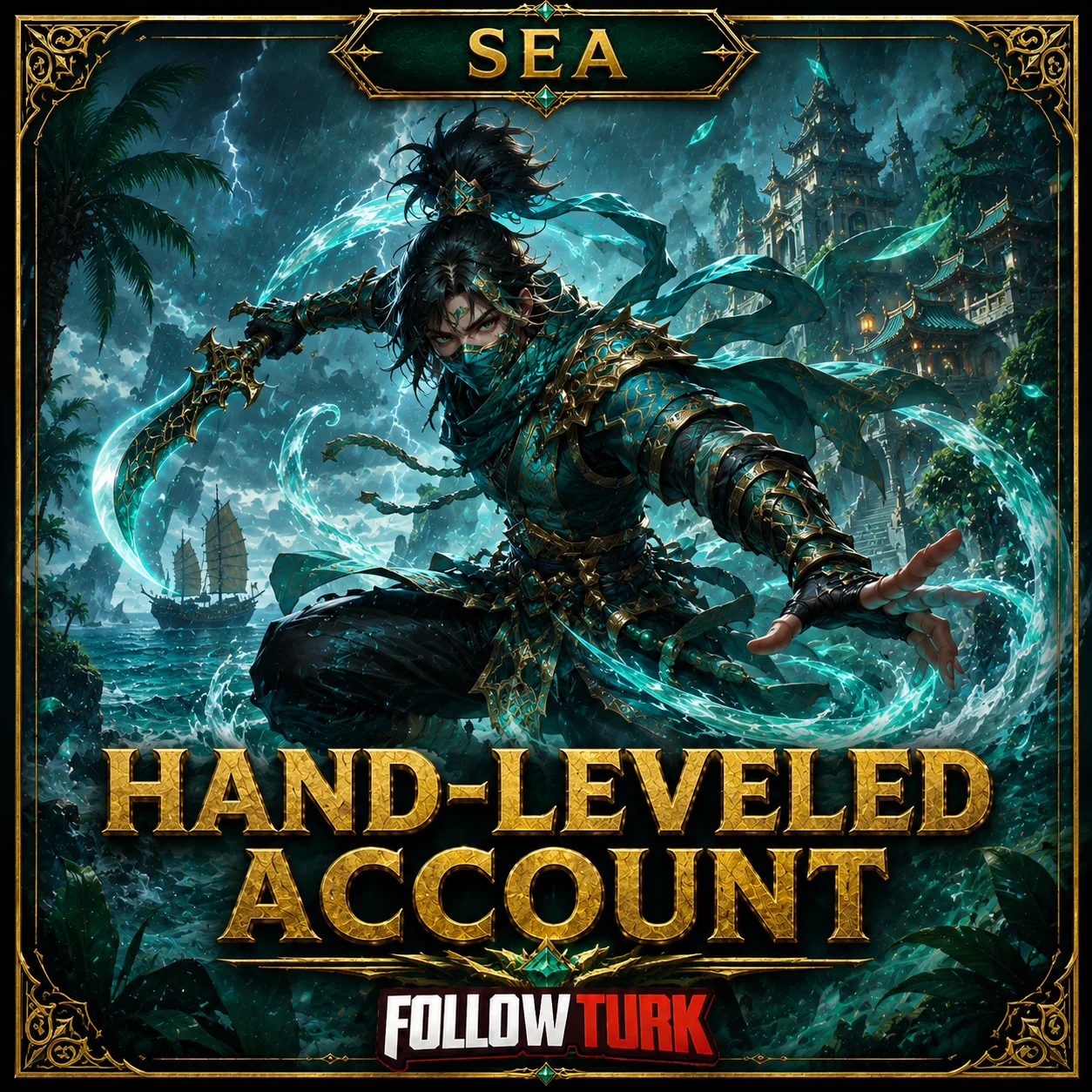 Compte SEA Legend monté à la main - FollowTurk