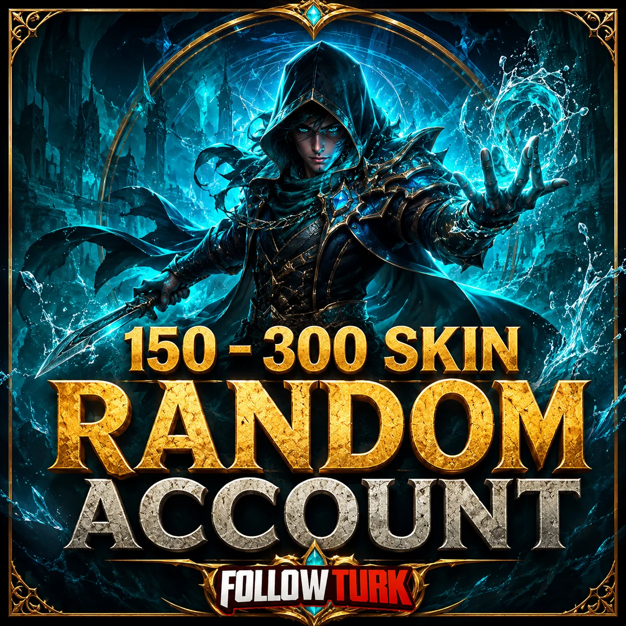 Compte Legend aléatoire avec 150 à 300 skins - FollowTurk