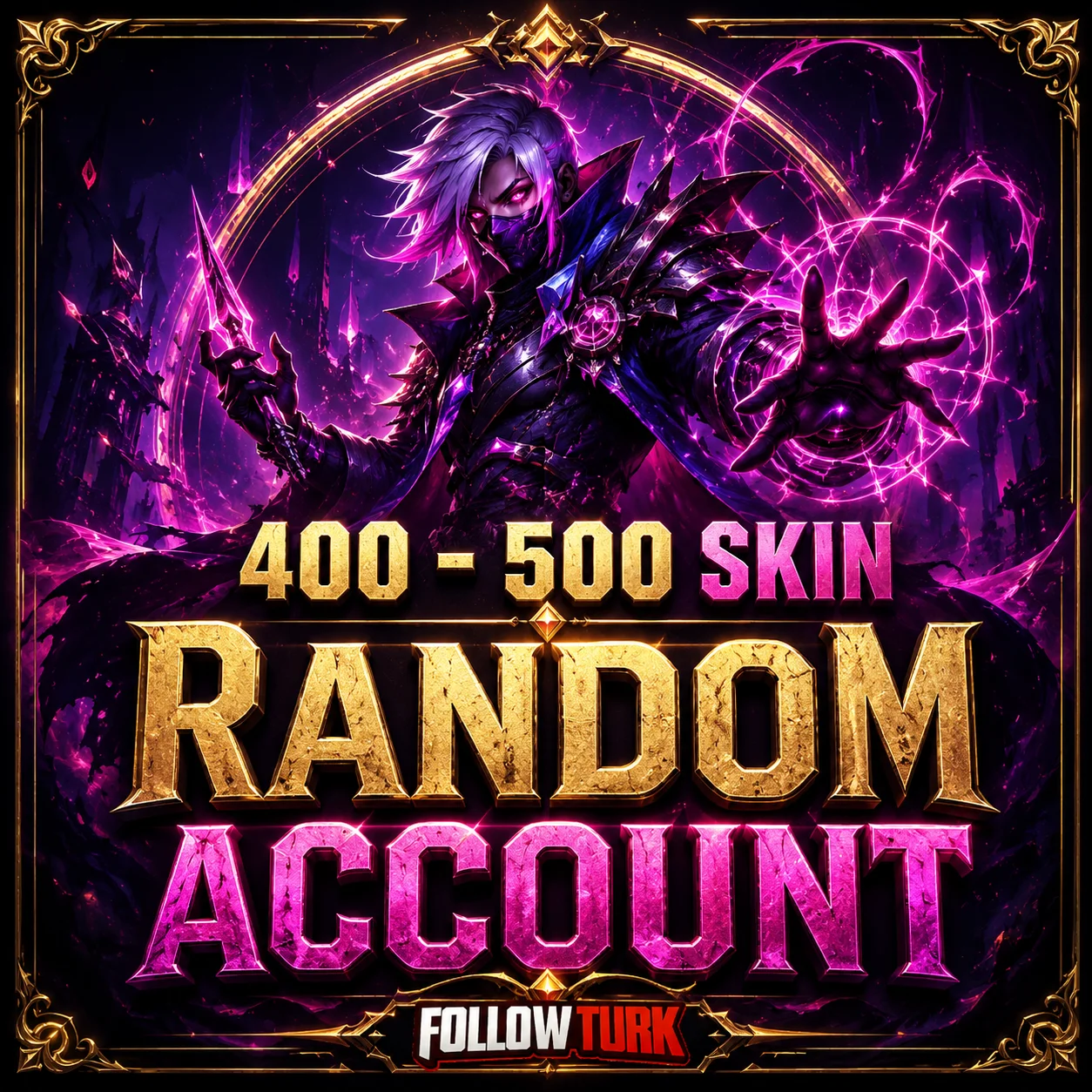 Compte Legend aléatoire avec 400 à 500 skins - FollowTurk