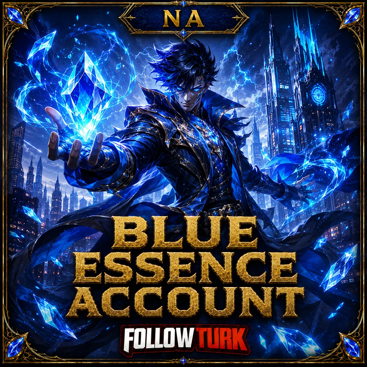 Compte NA - Essence bleue - FollowTurk