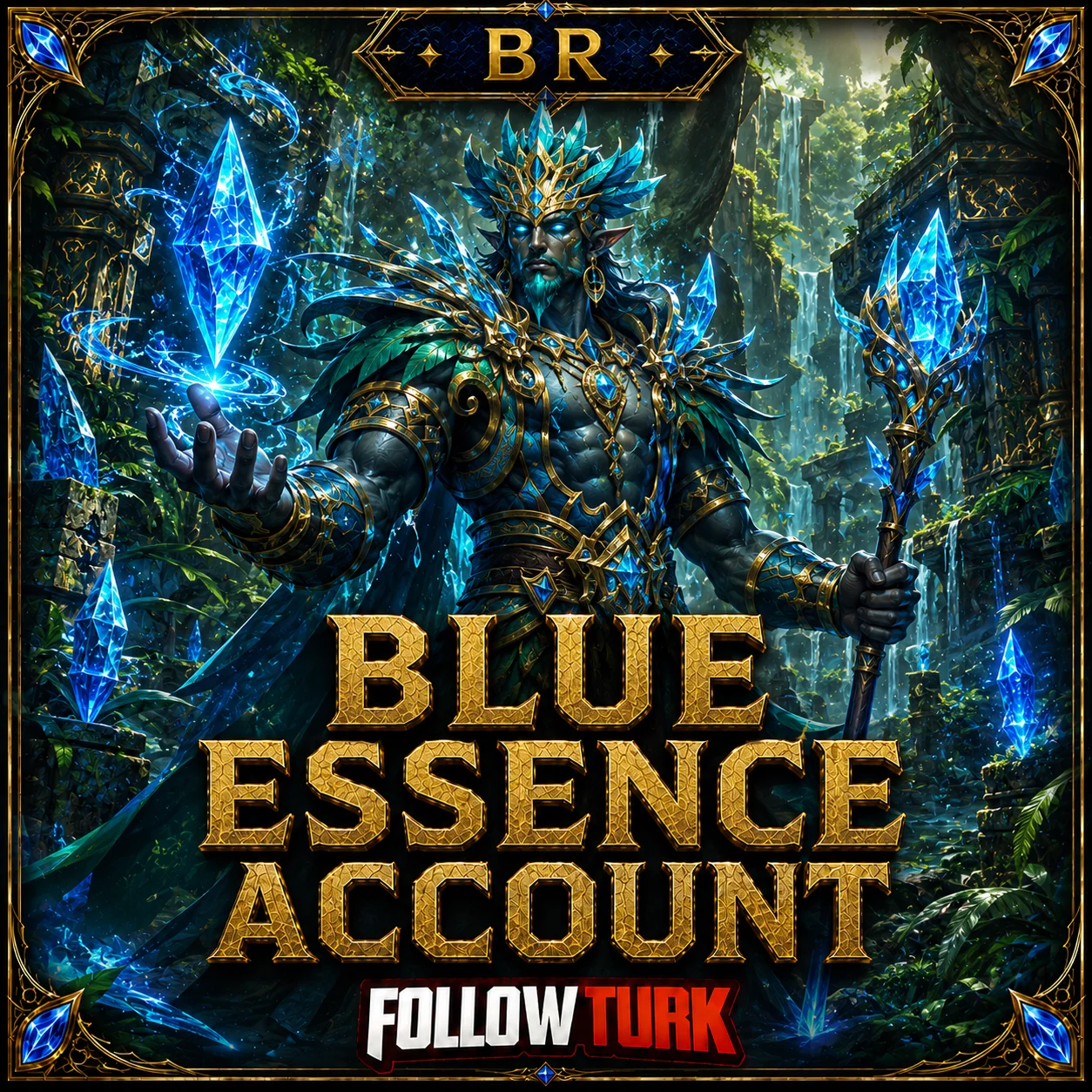 Compte BR - Essence bleue - FollowTurk