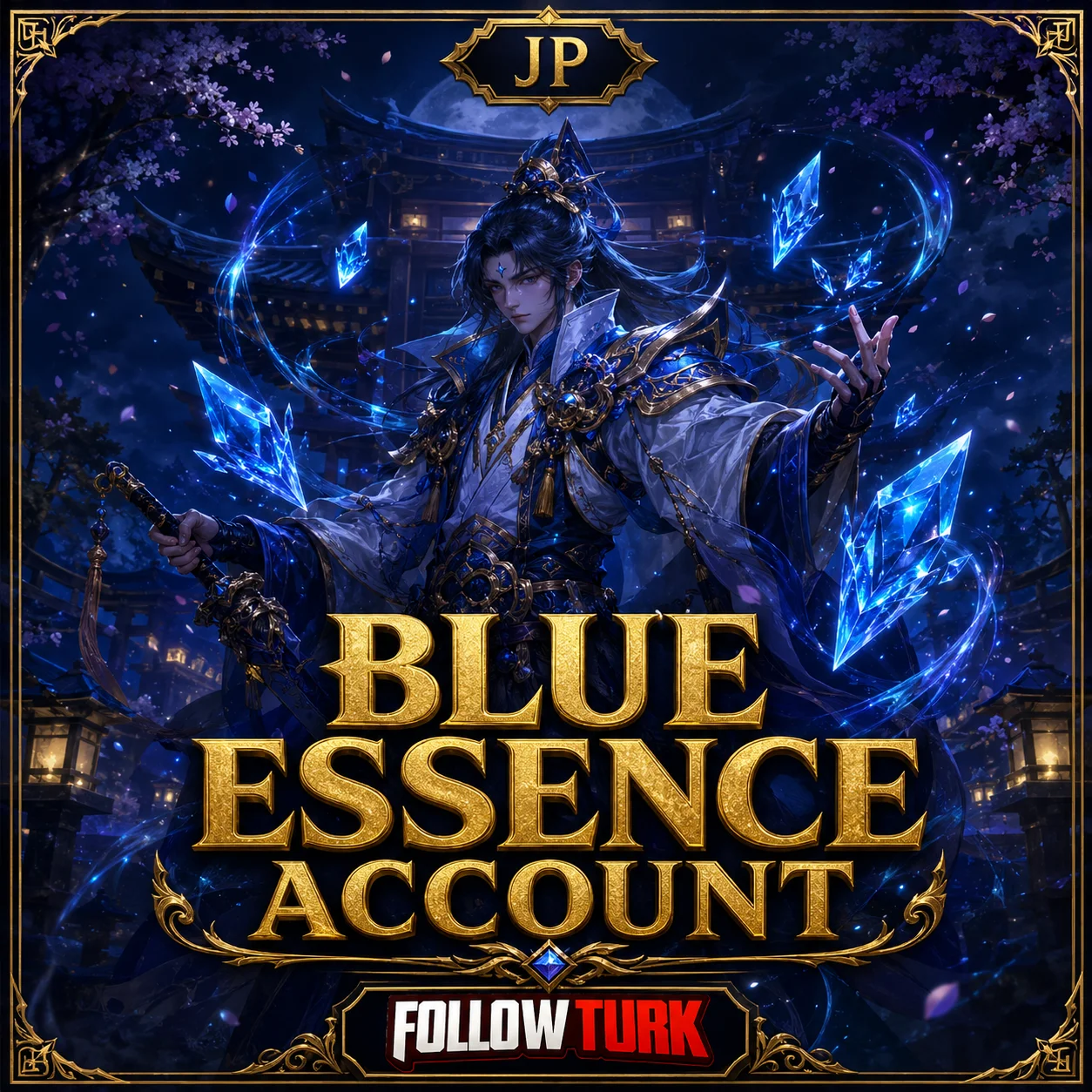 Compte JP avec Essence Bleue - FollowTurk