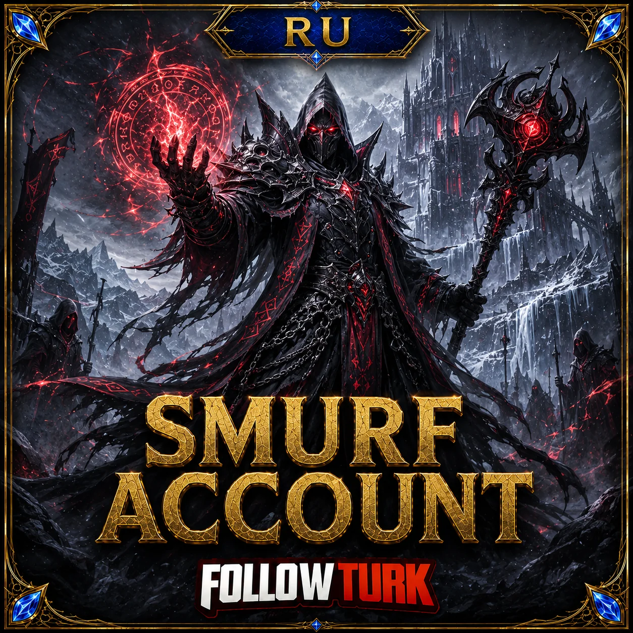 Compte smurf RU pour Legend - FollowTurk
