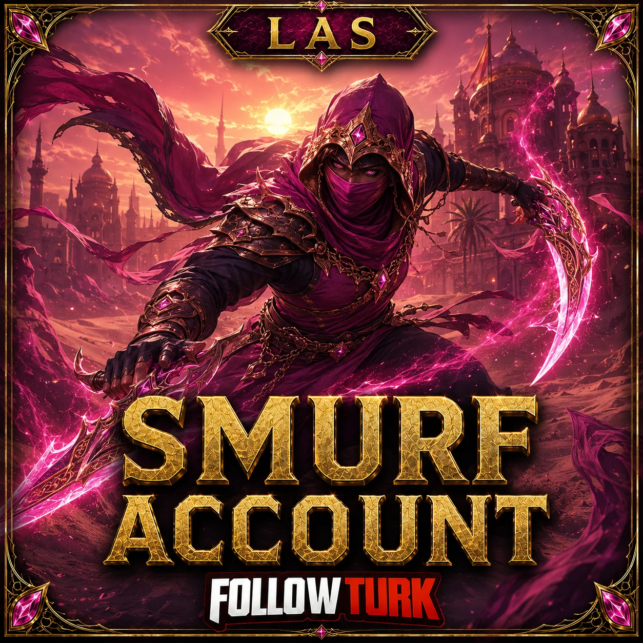 Compte Smurf LAS pour Legend - FollowTurk