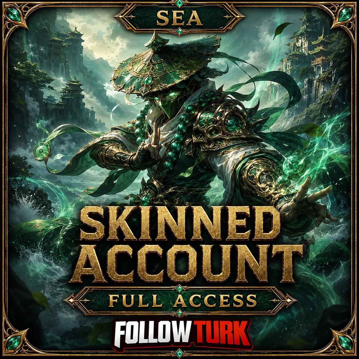 SEA - Compte Legend skiné avec accès complet - FollowTurk