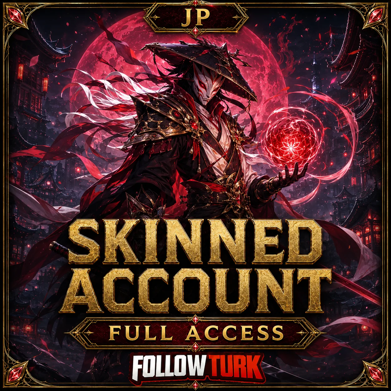 Compte JP skinné - Accès complet - FollowTurk
