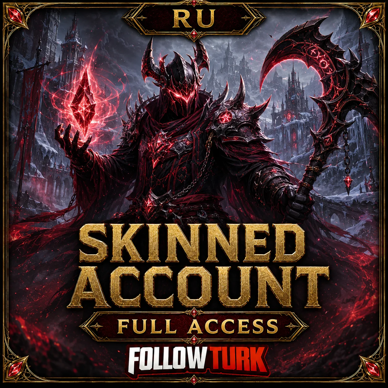 Compte RU Legend skinné avec accès complet - FollowTurk