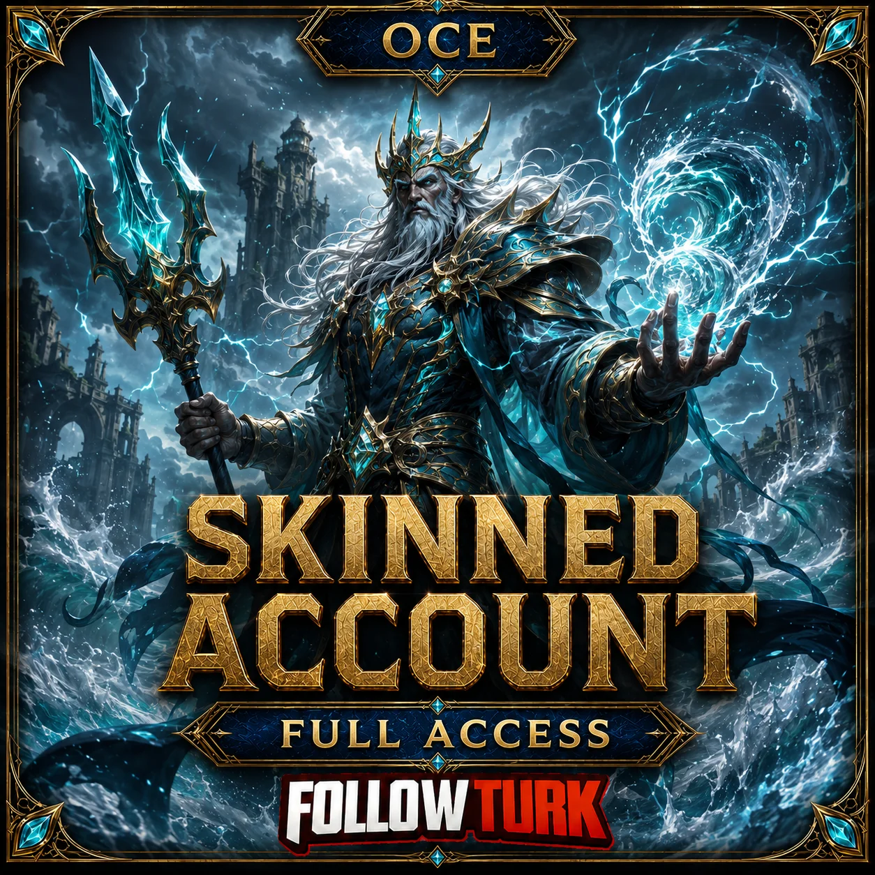 OCE - Compte Legend skinné avec accès complet - FollowTurk