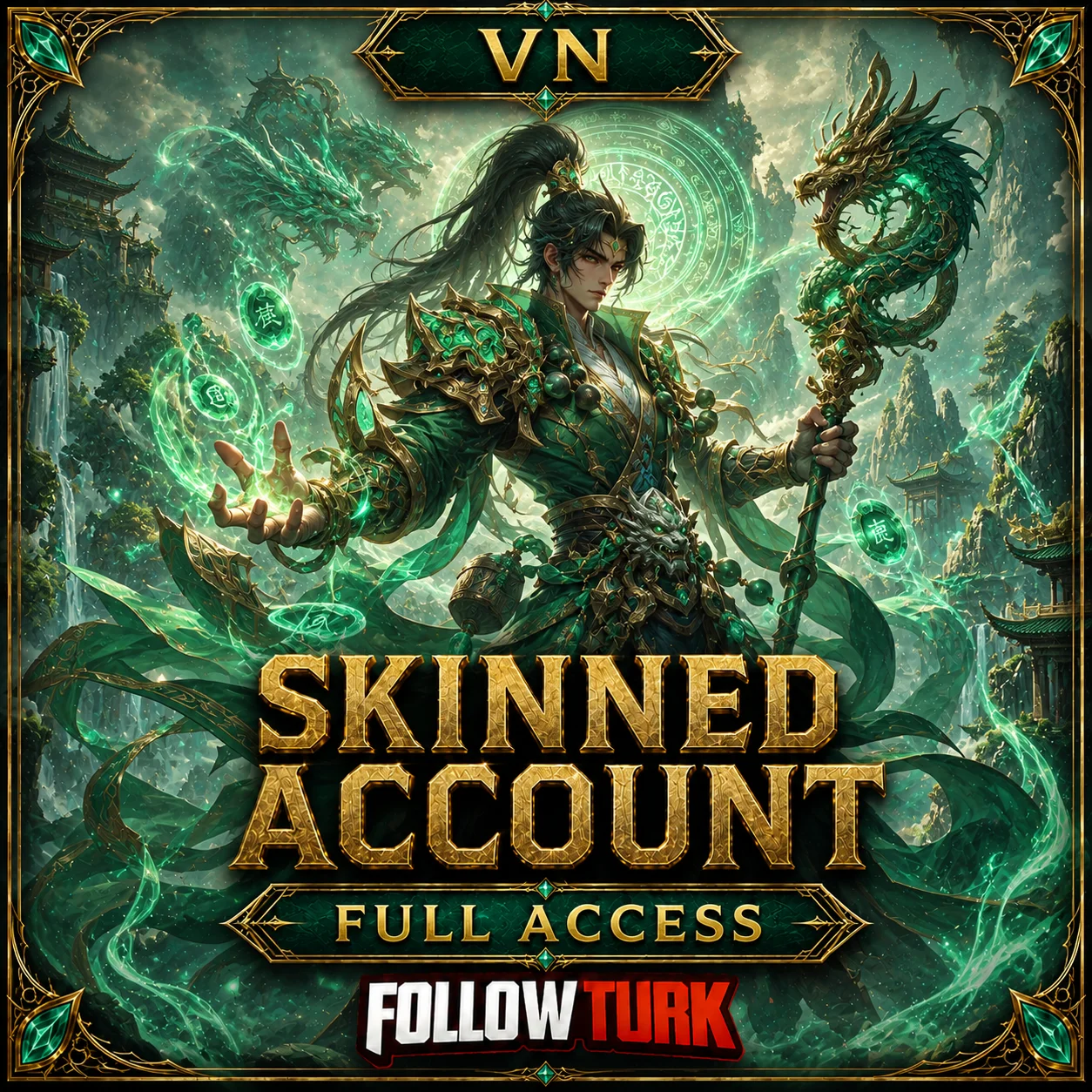 VN - Compte Legend skinné en full access - FollowTurk