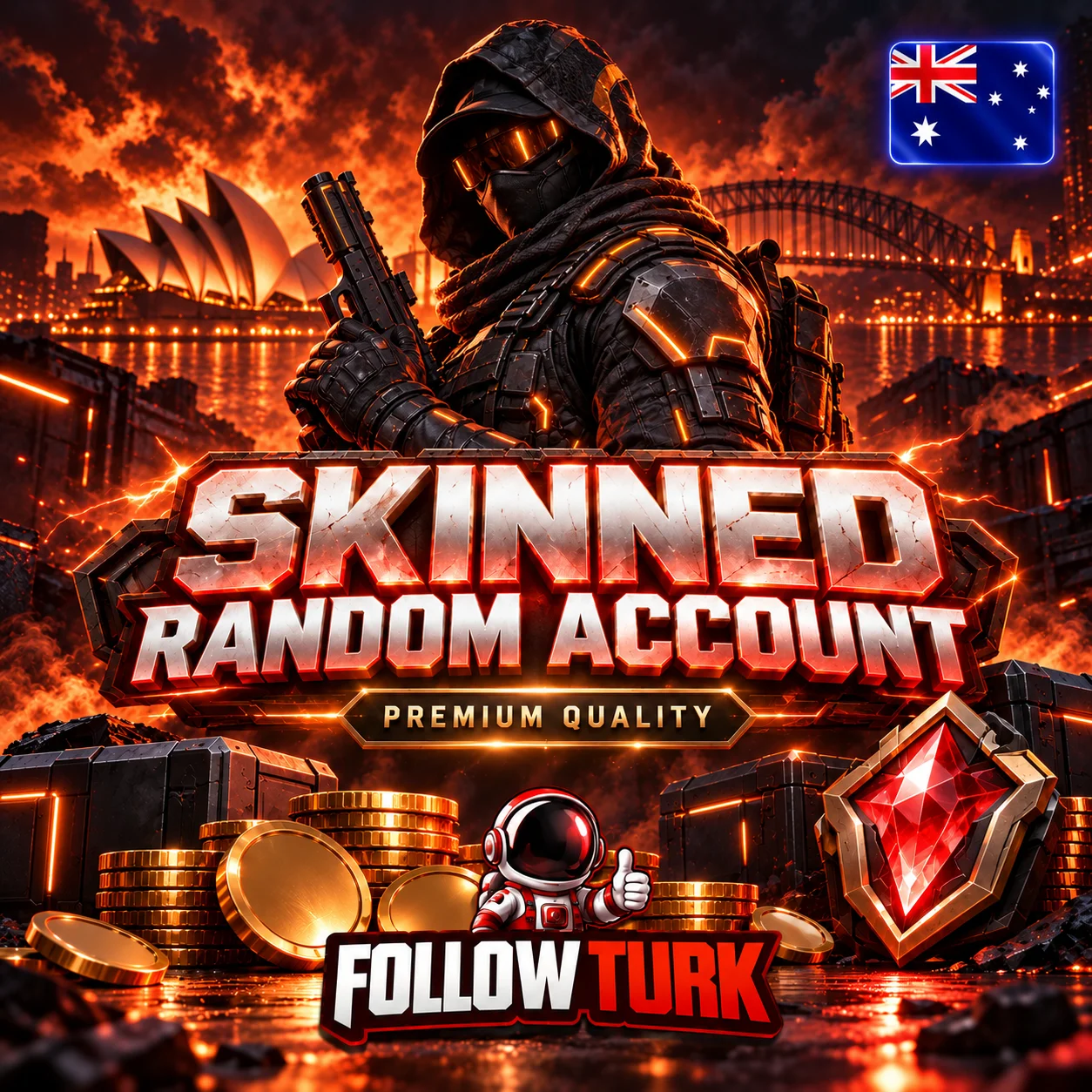AP - Compte Valo à skins aléatoires Asie-Pacifique - Accès complet - FollowTurk