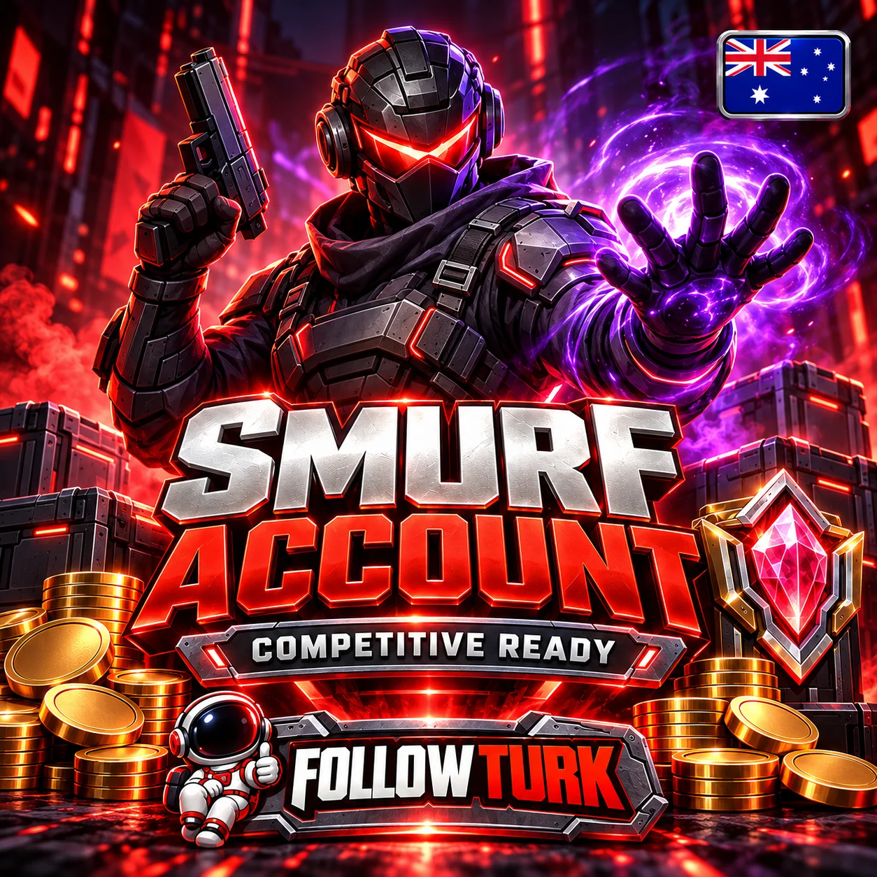Compte Smurf Valo Asie-Pacifique (AP) - FollowTurk