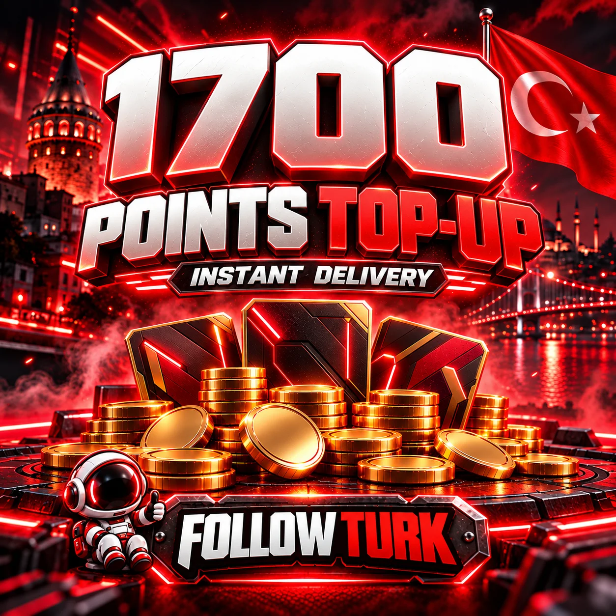Valo Points Turquie 1700 VP - FollowTurk