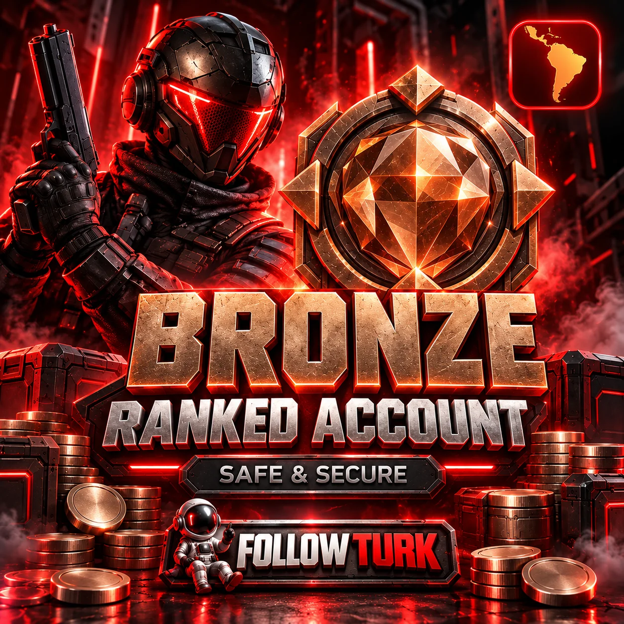 Amérique latine - Compte Valo Bronze (LA) - FollowTurk