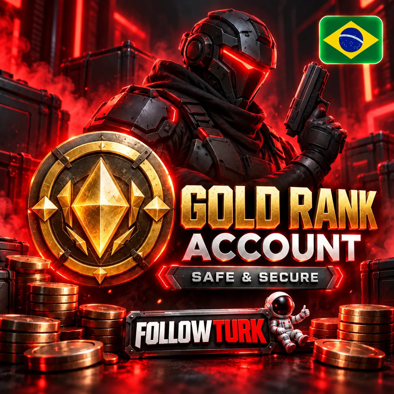 Brésil - Compte Gold BR - FollowTurk