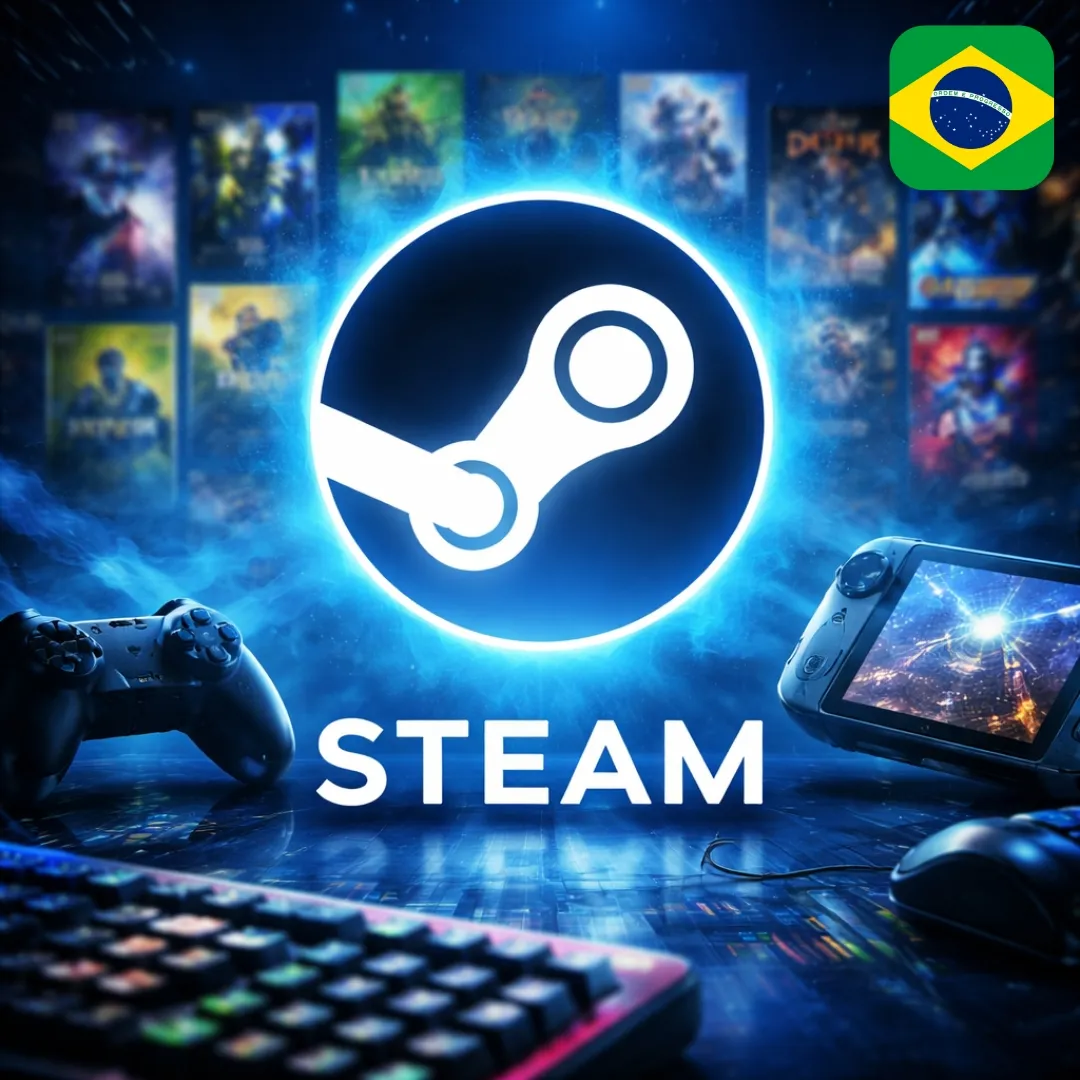 Carte cadeau Steam - BRL (Brésil)