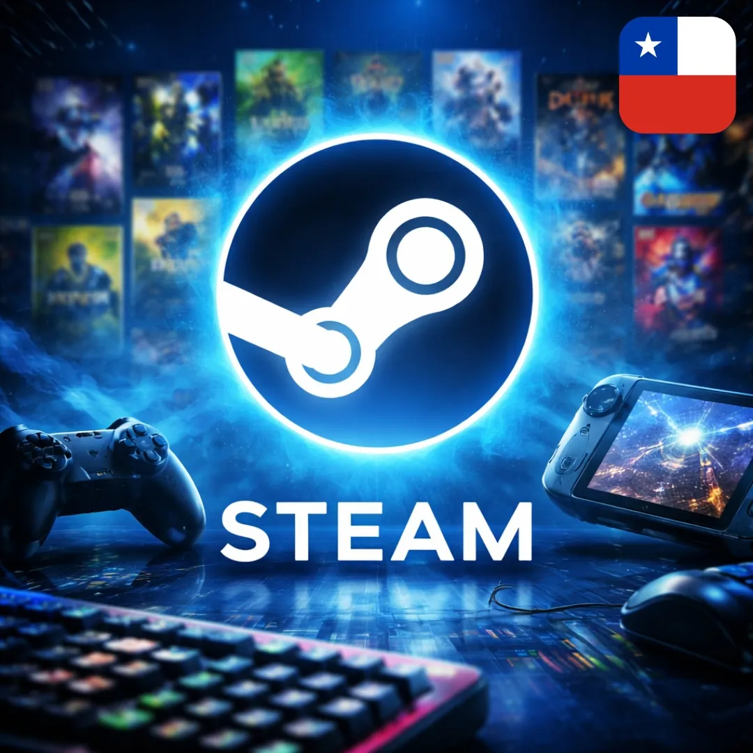 Carte Cadeau Steam - CLP (Chili)