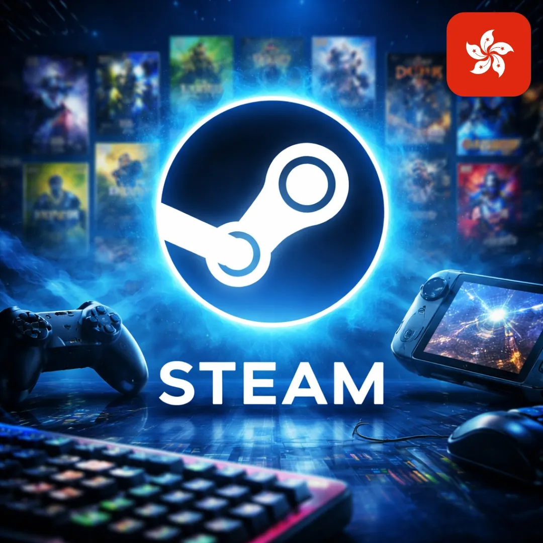 Carte Cadeau Steam HKD (Hong Kong) - FollowTurk